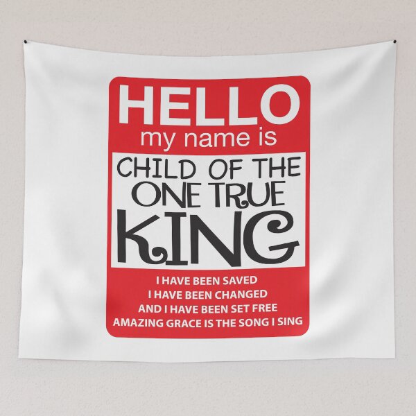 Item preview, Child of the one true King designed and sold by plushism.