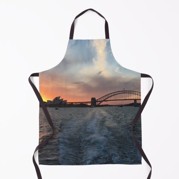 Item preview, Sunset and sunrise in Sydney with harbour bridge | Australia designed and sold by TatianaLG.