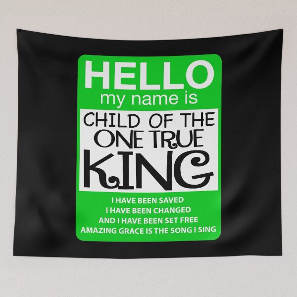 Item preview, Child of the one true King designed and sold by plushism.