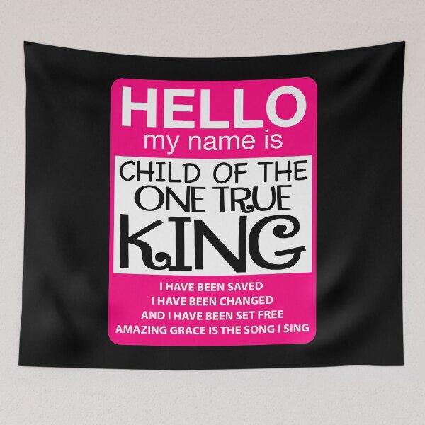 Item preview, Child of the one true King designed and sold by plushism.