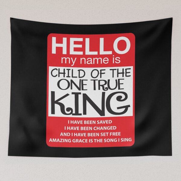 Item preview, Child of the one true King designed and sold by plushism.