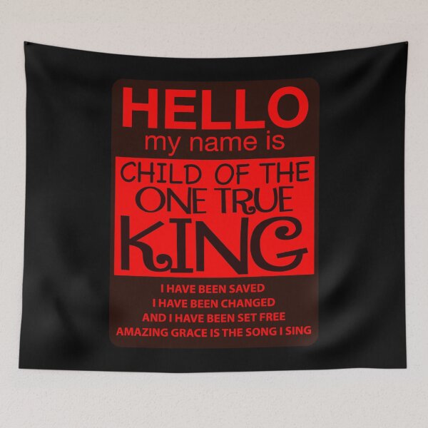 Item preview, Child of the one true King designed and sold by plushism.