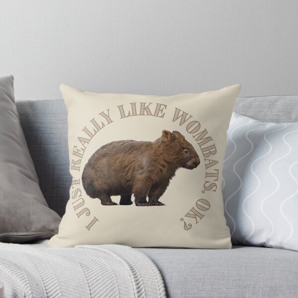 Item preview, I Just Really Like Wombats. Ok?  designed and sold by BlueSkyEV.