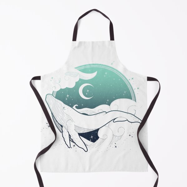 Item preview, sky whale Blue designed and sold by Arty and Awkward.