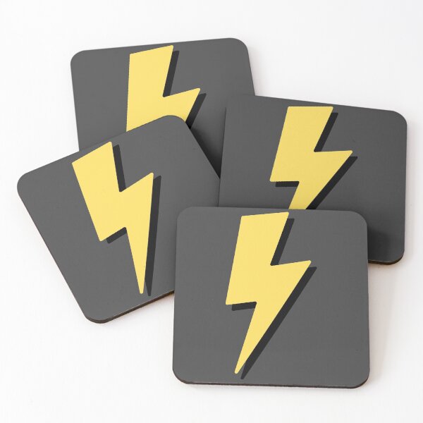 Item preview, Yellow Lightning Bolt designed and sold by polishalpaca.