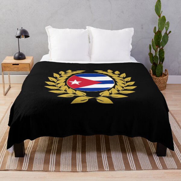 Item preview, Cuba cuban flag banner laurel wreath designed and sold by GeogDesigns.