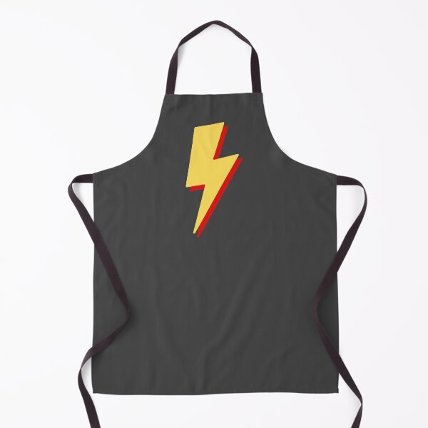 Item preview, Yellow & Red Lightning Bolt designed and sold by polishalpaca.