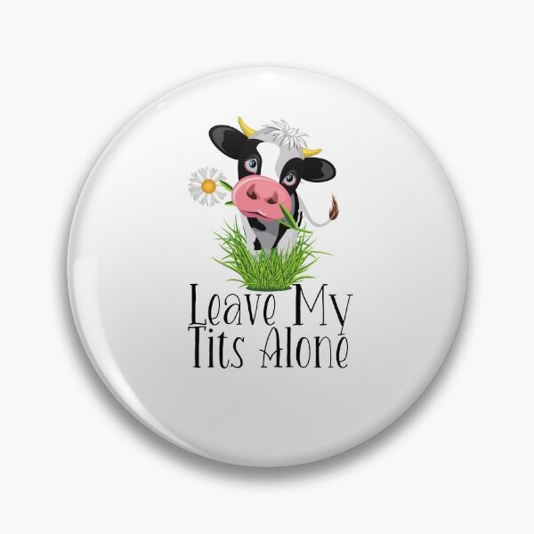 Item preview, Leave my tits alone designed and sold by VeganAnimal.