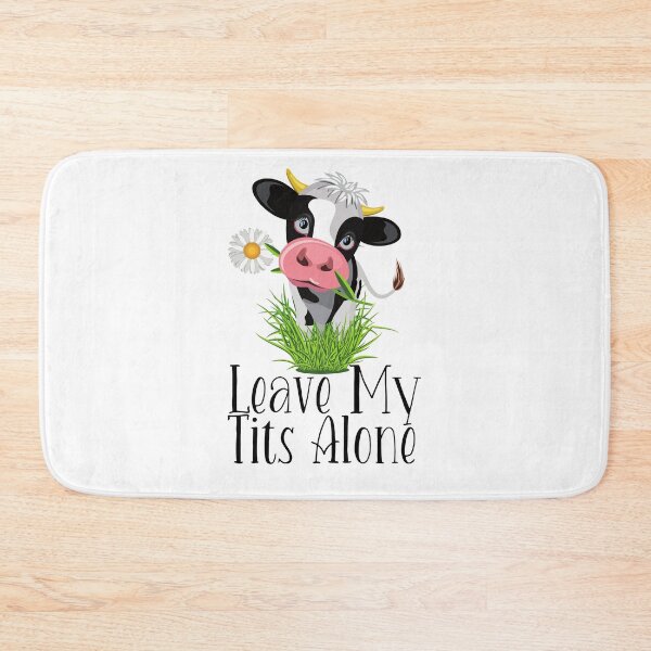 Item preview, Leave my tits alone designed and sold by VeganAnimal.
