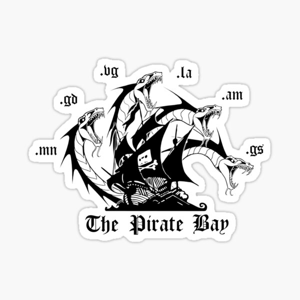 The Pirate Bay Logo Coaster - TeeHex