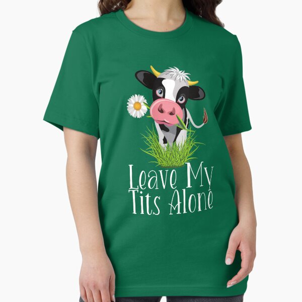 Item preview, Leave my tits alone designed and sold by VeganAnimal.
