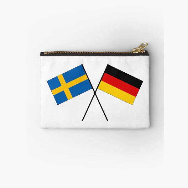 Item preview, German-Swedish friendship flag flag designed and sold by GeogDesigns.