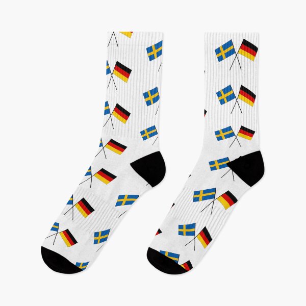 Item preview, German-Swedish friendship flag flag designed and sold by GeogDesigns.
