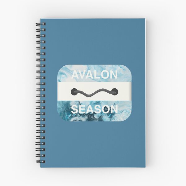 Item preview, Avalon Beach Badge Blue Watercolor designed and sold by coleenross.