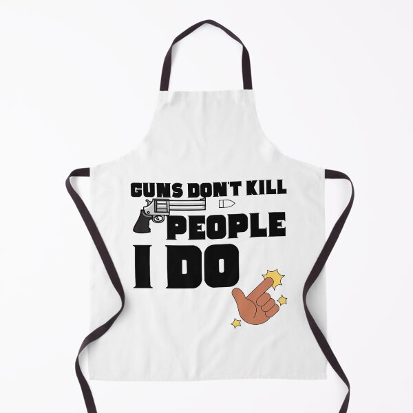 Item preview, GUN DON'T KILL PEOPLE I DO funny shirt gift idea designed and sold by Castore design.