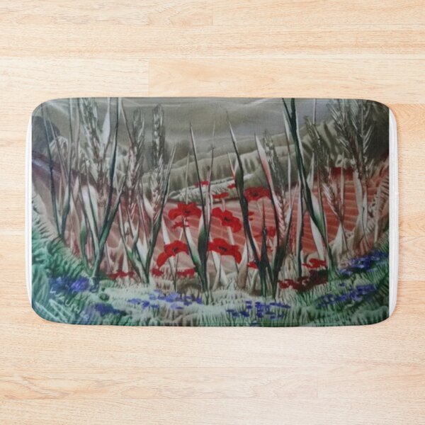 Item preview, Summer Poppies Encaustic Art designed and sold by Wendy Usher.