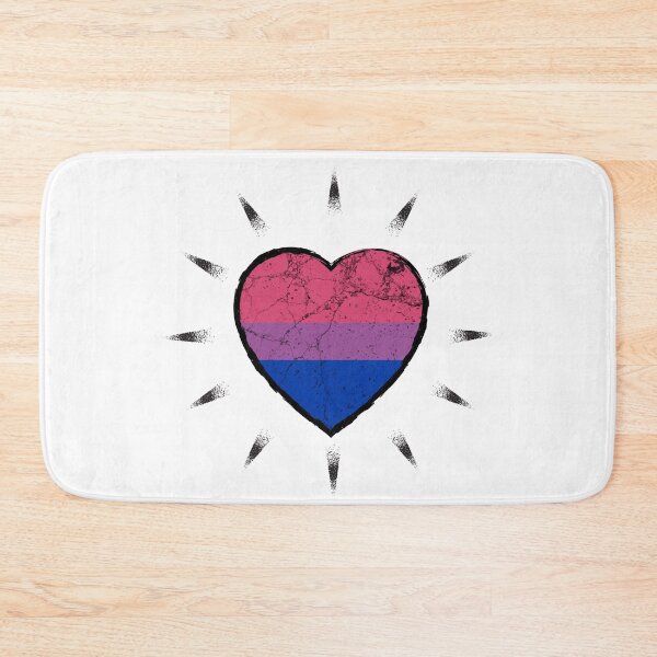Item preview, Bisexual heart beats for diversity and pride | LGBTQ designed and sold by Petra Becker.