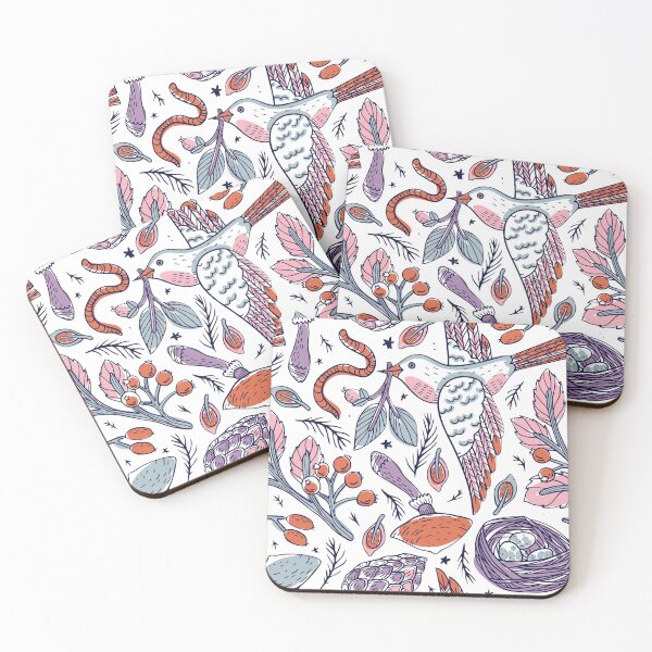 Item preview, Birdie Forest Pattern  designed and sold by Preston Nguyen.