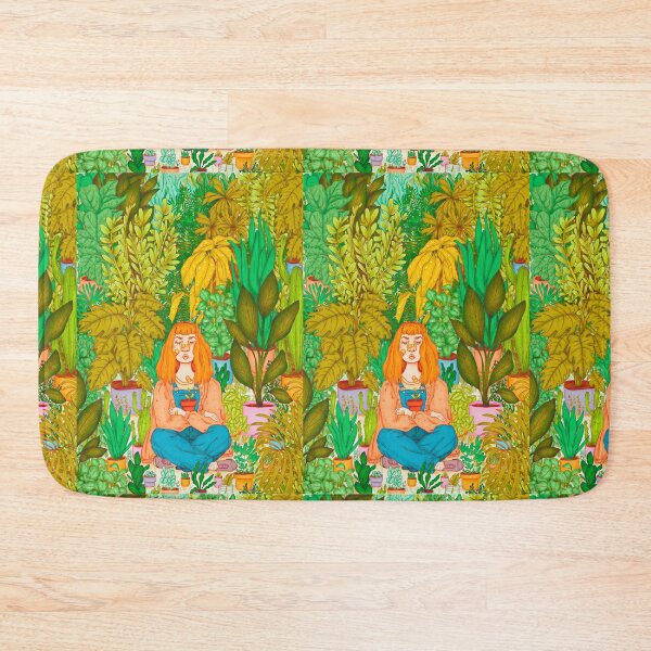 Item preview, Late Bloomer -  Girl with Plants Digital Artwork  designed and sold by volttrash.