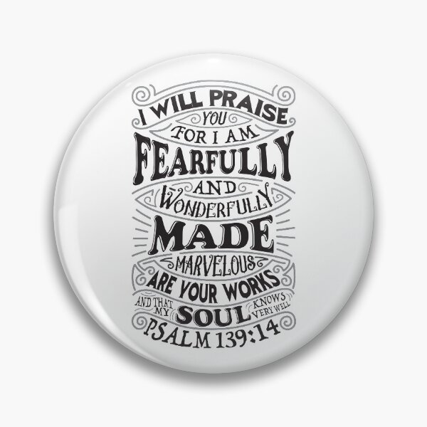 Item preview, Psalm 139:14 designed and sold by plushism.