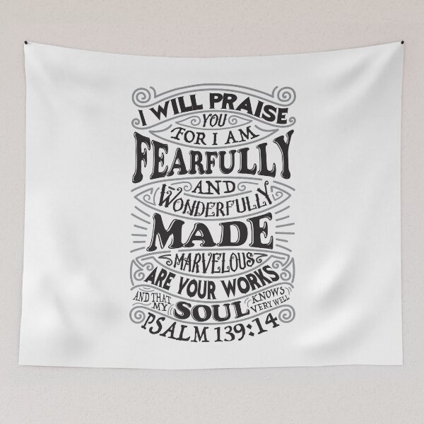 Item preview, Psalm 139:14 designed and sold by plushism.