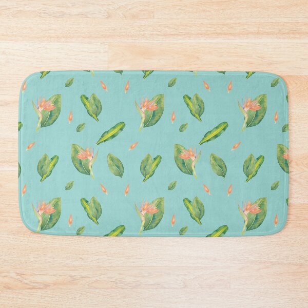 Item preview, Tropicalia Watercolor Teal designed and sold by ILLUSTAY.