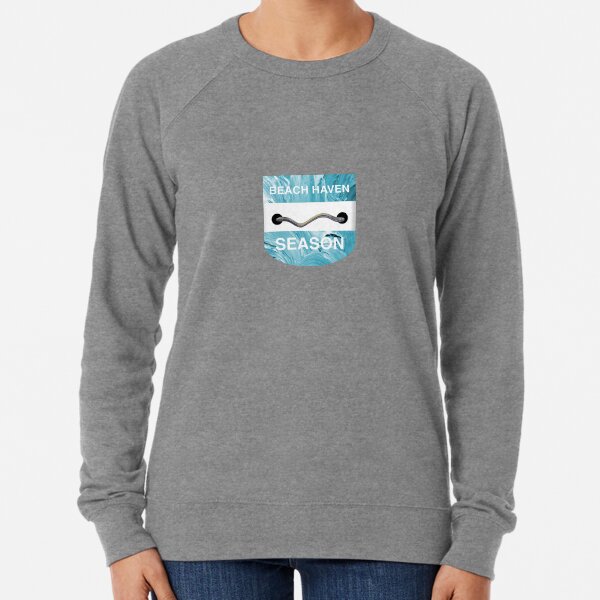 Beach Haven Beach Badge Lightweight Sweatshirt
