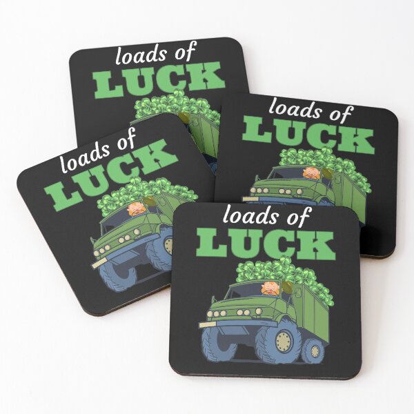 Item preview, Loads Of Luck Truck Shamrocks Kids St Patricks Day designed and sold by leofel.