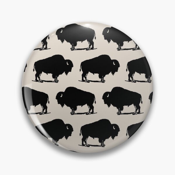 Item preview, Buffalo Bison Pattern 241 designed and sold by tonymagnerart.