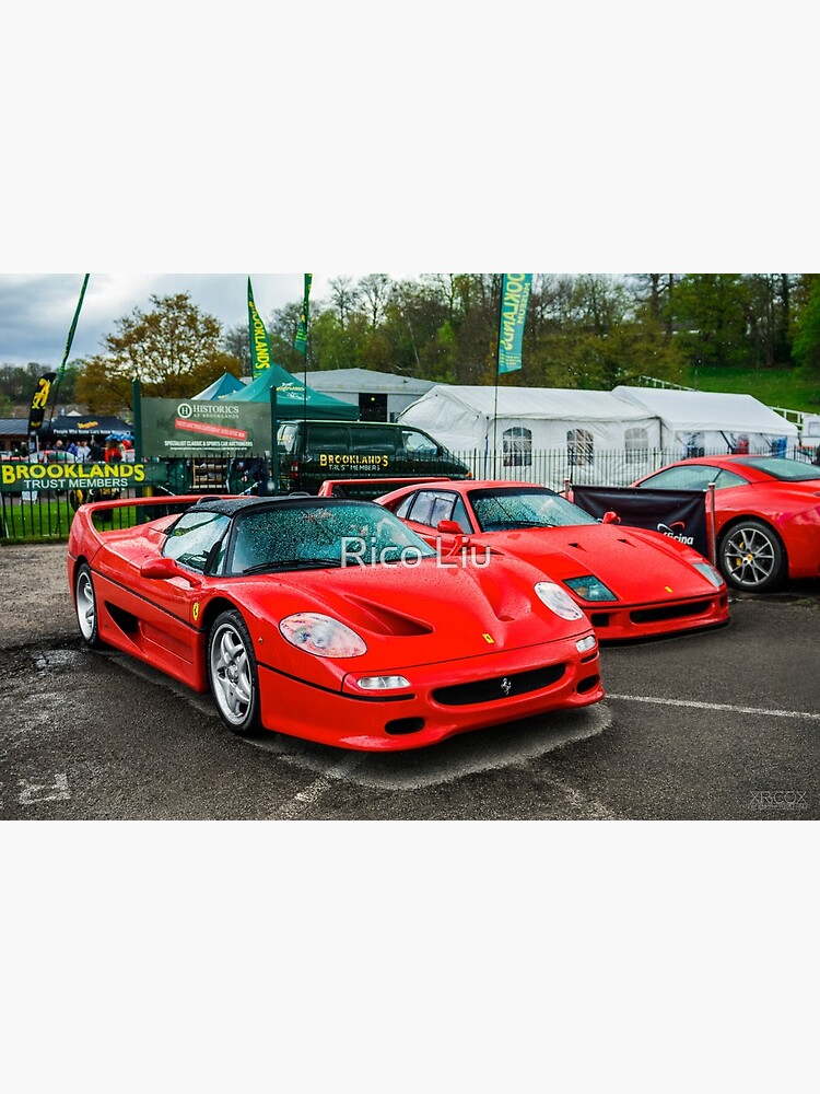 F50 F40 Ferrari Buenos Aires Argentina Year 2011 Three Stock Photo