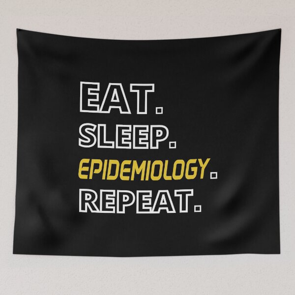 Item preview, Eat Sleep Epidemiology Repeat designed and sold by Beinfashion.