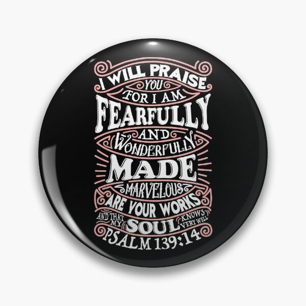 Item preview, Psalm 139:14 designed and sold by plushism.