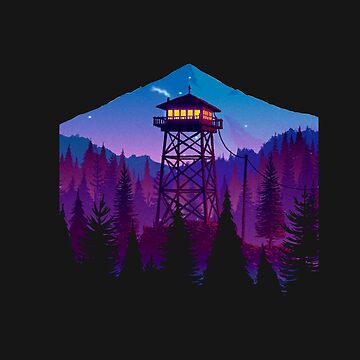 FIREWATCH Parallax Screenshots as Wallpapers | Computer wallpaper desktop  wallpapers, Landscape wallpaper, Purple wallpaper