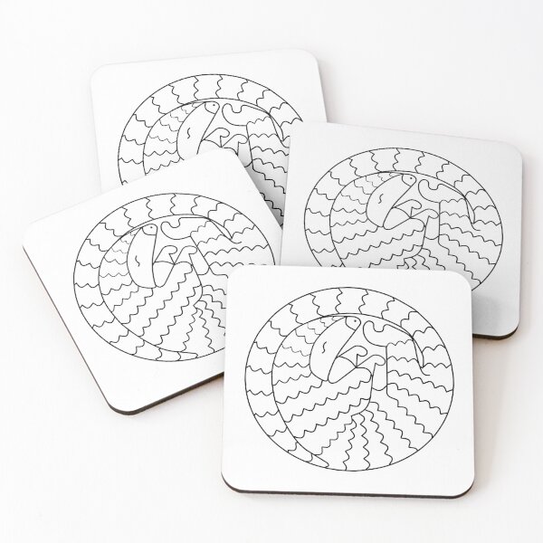 Item preview, Sleeping Pangolin - Colorless designed and sold by Coconut-Designs.