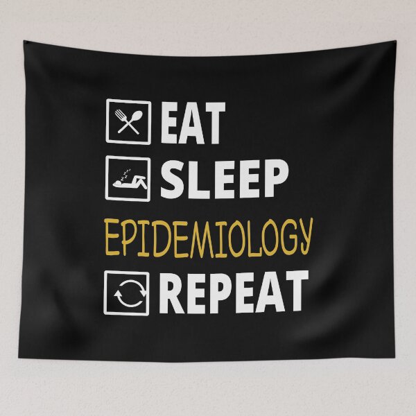 Item preview, Eat Sleep Epidemiology Repeat designed and sold by Beinfashion.
