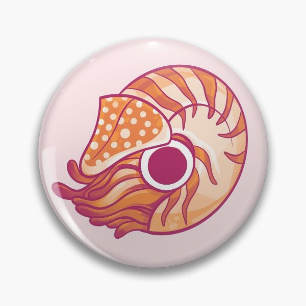 Item preview, Cute Fire Nautilus designed and sold by GalaxyChicken.
