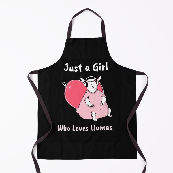 Item preview, Just a Girl Who Loves Llamas designed and sold by boopsblunt.