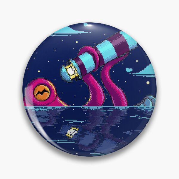 Item preview, Octocurious by night designed and sold by SuperOctopus.