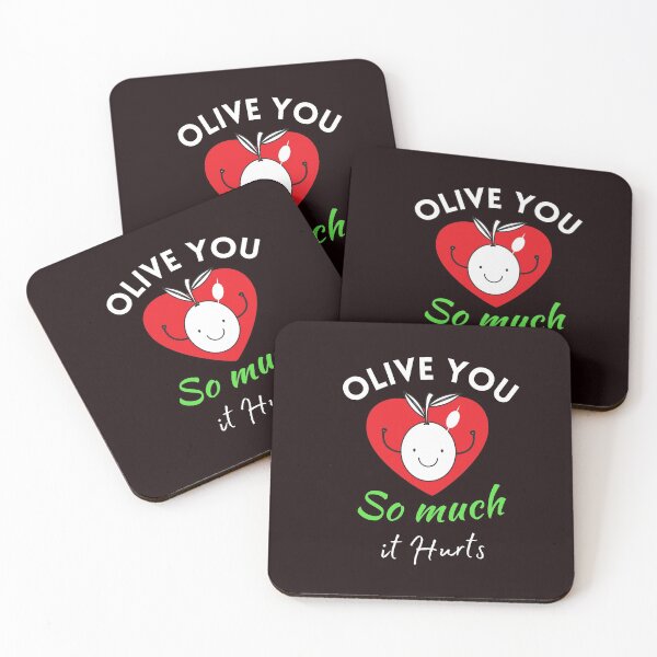 Item preview, Olive you so much it Hurts Great T-Shirt, Gift idea for olive lovers !. designed and sold by todoAwesome.