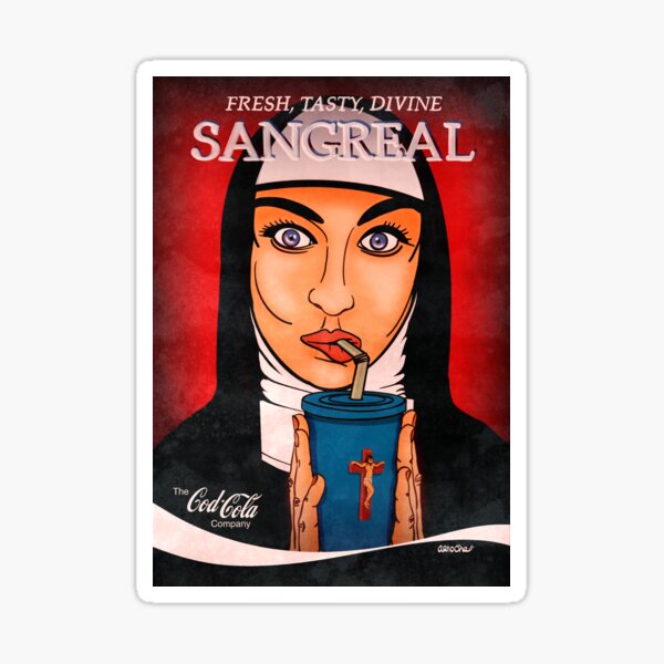 REAL BLOOD Sticker