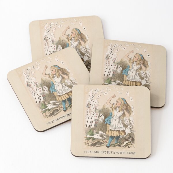 Item preview, Alice and the Shower of Cards - Adventure in Wonderland designed and sold by ebrawne.