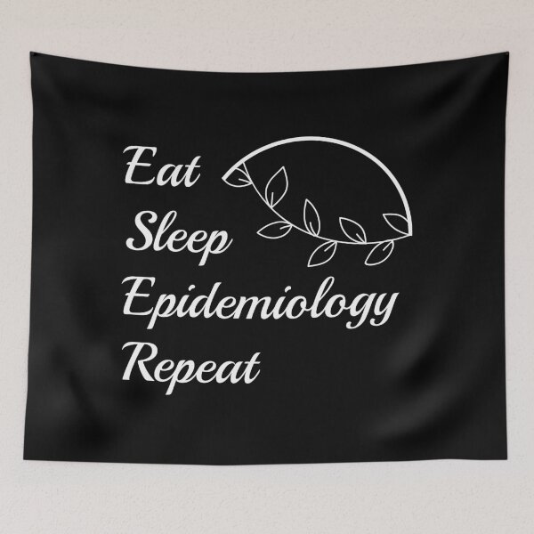 Item preview, Eat Sleep Epidemiology Repeat designed and sold by Beinfashion.