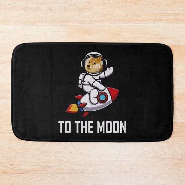 Item preview, Dogecoin To The Moon Rocket designed and sold by lamweixing.