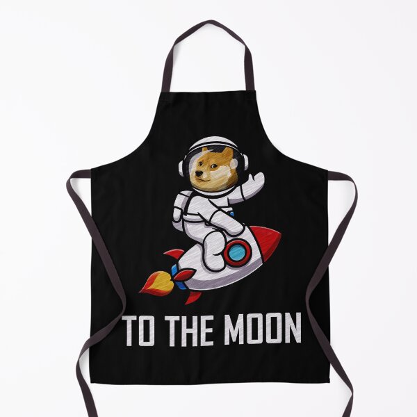 Item preview, Dogecoin To The Moon Rocket designed and sold by lamweixing.