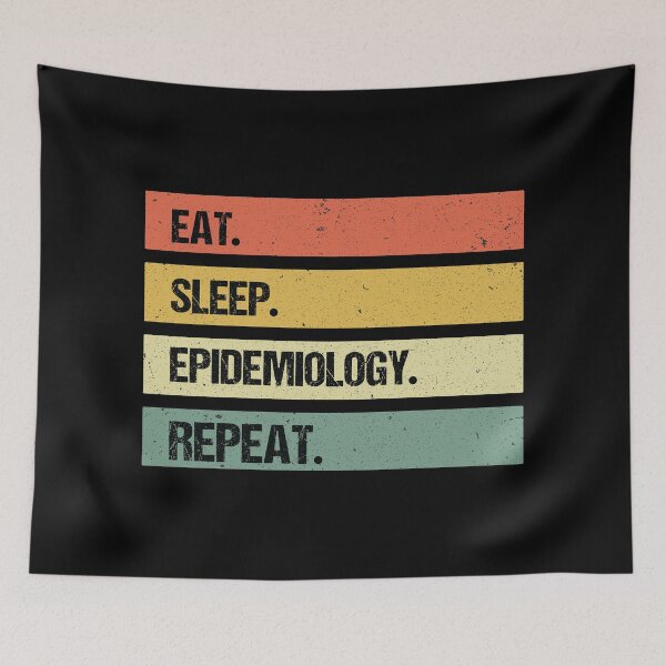 Item preview, Eat Sleep Epidemiology Repeat designed and sold by Beinfashion.
