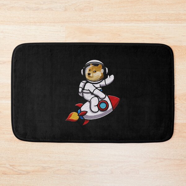 Item preview, Dogecoin To The Moon Rocket designed and sold by lamweixing.