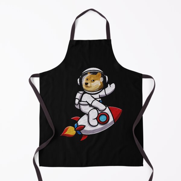 Item preview, Dogecoin To The Moon Rocket designed and sold by lamweixing.
