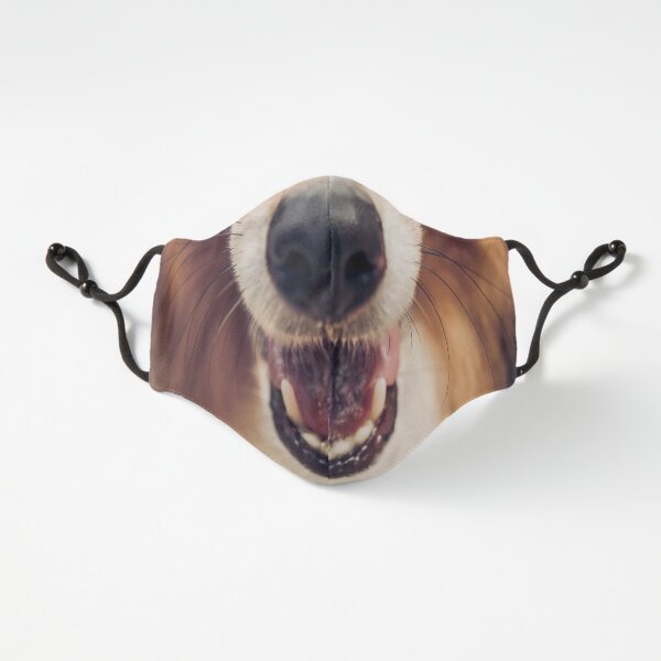 Dog Nose Sheltie Smile Fitted 3-Layer