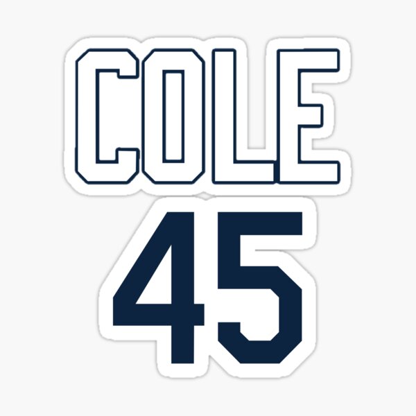 Gerrit Cole Jersey | Sticker