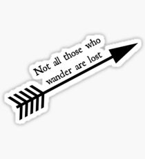 Wanderlust Quote Sticker